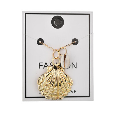 Bohemian Gold Color White Starfish Conch Shell Pendant Necklace For Women Ocean Beach Choker Necklaces Summer Fashion Jewelry
Bohemian Gold Color White Starfish Conch Shell Pendant Necklace For Women Ocean Beach Choker Necklaces Summer Fashion Jewelry