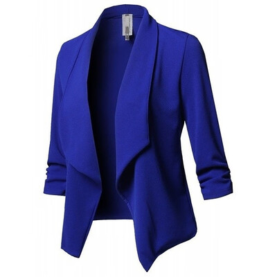Women Autumn Fashion Casual Lapel Blazer Coat Long Sleeve Solid Color OL Cardigan Outwear Plus Size
Women Autumn Fashion Casual Lapel Blazer Coat Long Sleeve Solid Color OL Cardigan Outwear Plus Size