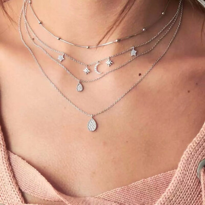 Multi Layer Shell Pendant Necklace For Women Gold Chain Necklace Crystal Choker Necklaces Summer Bohemian Best Friend Jewelry
Multi Layer Shell Pendant Necklace For Women Gold Chain Necklace Crystal Choker Necklaces Summer Bohemian Best Friend Jewelry