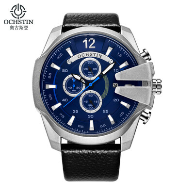 Augustus OCHSTIN multi-function three-eye calendar multi-function leather mens watch mens watch
Augustus OCHSTIN multi-function three-eye calendar multi-function leather mens watch mens watch