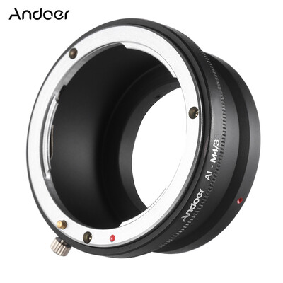 Andoer AI-M43 Adapter Ring Lens Mount for Nikon D Series AI-Mount Lens to Fit for Panasonic Olympus M43 Mount Camera Body
Andoer AI-M43 Adapter Ring Lens Mount for Nikon D Series AI-Mount Lens to Fit for Panasonic Olympus M43 Mount Camera Body
