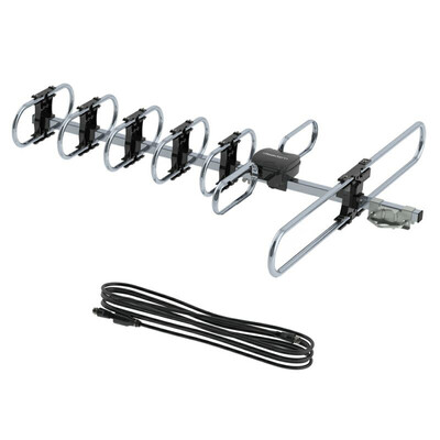 Details about 200 Miles Outdoor Amplified TV Antenna Digital HDTV 1080p Long Range 10m Cable
Details about 200 Miles Outdoor Amplified TV Antenna Digital HDTV 1080p Long Range 10m Cable