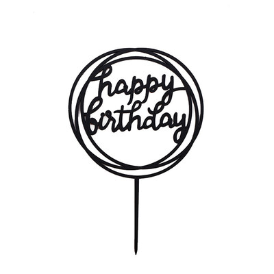 FUNNYBUNNY Acrylic Card Happy Birthday Cake Decoration Plug-in Creative Baking Ornaments Flag Wedding Cake Topper
FUNNYBUNNY Acrylic Card Happy Birthday Cake Decoration Plug-in Creative Baking Ornaments Flag Wedding Cake Topper