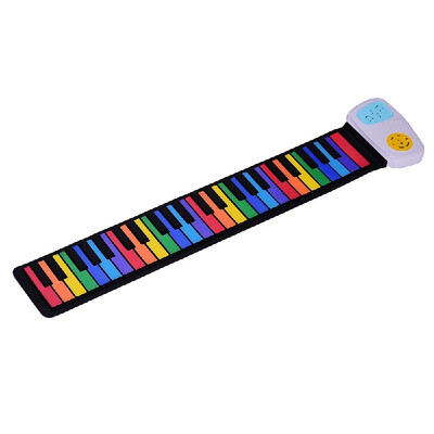 49 Key Speaker Hand Roll Up Piano Portable Folding Electronic Soft Keyboard Kid Music Toy
49 Key Speaker Hand Roll Up Piano Portable Folding Electronic Soft Keyboard Kid Music Toy