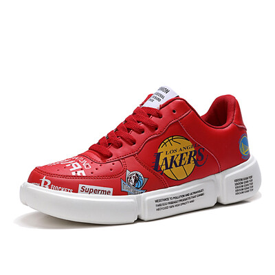 Casual soft bottom white shoes mens low cut breathable graffiti air force one board shoes couple student shoes sports tide mens shoes
Casual soft bottom white shoes mens low cut breathable graffiti air force one board shoes couple student shoes sports tide mens shoes