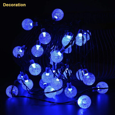 〖Follure〗Solar Powered 30 LED String Light Garden Path Yard Decor Outdoor festival Blue
〖Follure〗Solar Powered 30 LED String Light Garden Path Yard Decor Outdoor festival Blue