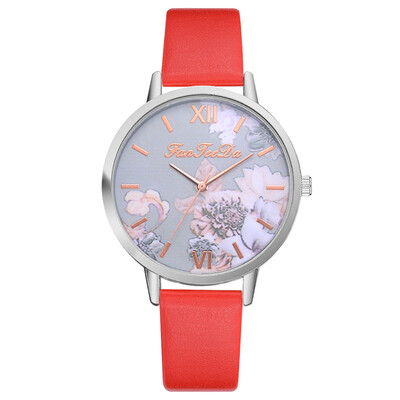 FanTeeDa Relogio Feminino Fashion Flower Watch Women Casual Quartz Wristwatch Female Clock Montre Cuir Femme Ladies Watch 533
FanTeeDa Relogio Feminino Fashion Flower Watch Women Casual Quartz Wristwatch Female Clock Montre Cuir Femme Ladies Watch 533