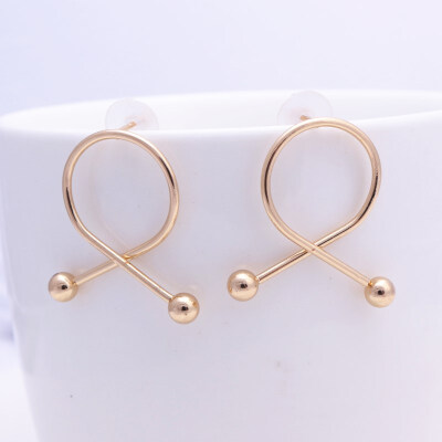 EK617 Retro Abstract Geometric Lines Earrings for Women Vintage Hollow Metal Cross Knot Earrings Wedding Party Punk Jewelry
EK617 Retro Abstract Geometric Lines Earrings for Women Vintage Hollow Metal Cross Knot Earrings Wedding Party Punk Jewelry