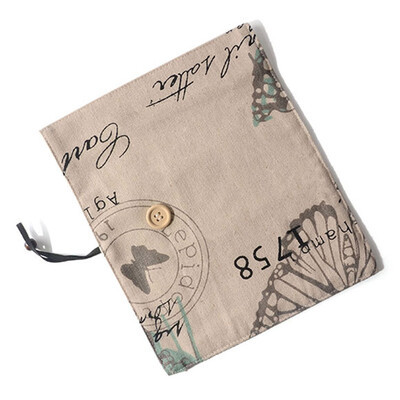 New Outdoor Portable Canvas Bag Set Chopsticks Spoon Bag Travel Tableware