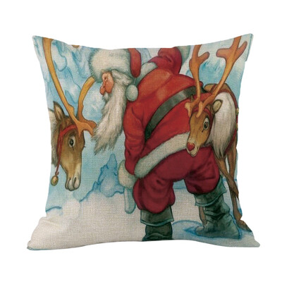 Tailored Happy Christmas Pillow Cases Linen Sofa Cushion Cover Home Decor Pillow Core
Tailored Happy Christmas Pillow Cases Linen Sofa Cushion Cover Home Decor Pillow Core