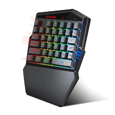 HXSJ K99 Ergonomic Keyboard&Mouse Combo One-handed Game Keyboard Mouse Set 35 Keys BT42 Wireless Keyboard Wired Gaming Mous
HXSJ K99 Ergonomic Keyboard&Mouse Combo One-handed Game Keyboard Mouse Set 35 Keys BT42 Wireless Keyboard Wired Gaming Mous