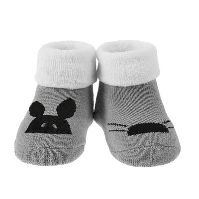 1 Pair Newborn Baby Cotton Winter Girls Boys Loop Pile Cartoon Kids Socks