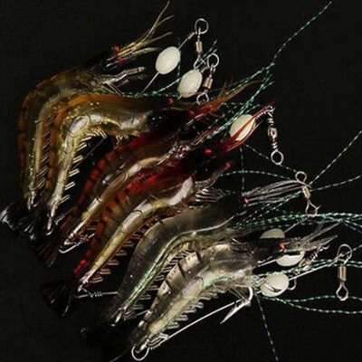 Saidsome 2pcs Saltwater Fishing Luminous Soft Lures Artificial Shrimp Hooks Baits Sinking fishing bait fishing lure
Saidsome 2pcs Saltwater Fishing Luminous Soft Lures Artificial Shrimp Hooks Baits Sinking fishing bait fishing lure