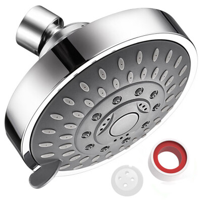 Siaonvr Shower Head High Pressure 4 Inch 5-setting Adjustable Shower Head Top Spray
Siaonvr Shower Head High Pressure 4 Inch 5-setting Adjustable Shower Head Top Spray