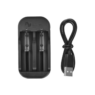 FeiyuTech Dual-slot Battery Charger for 16340 18350 18650 22650 for G5 SPG G4 WG Series Gimbal
FeiyuTech Dual-slot Battery Charger for 16340 18350 18650 22650 for G5 SPG G4 WG Series Gimbal