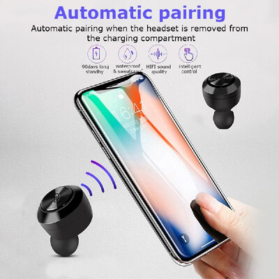 TWS Earbuds BT 50 True Wireless Headphones In-Ear Headset Noise Reduction Earphones Waterproof Sport Headphone with Mic
TWS Earbuds BT 50 True Wireless Headphones In-Ear Headset Noise Reduction Earphones Waterproof Sport Headphone with Mic