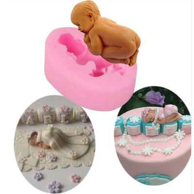 Sleeping Baby Silicone Fondant Mold Cake Decoration Tools Chocolate Mould
Sleeping Baby Silicone Fondant Mold Cake Decoration Tools Chocolate Mould