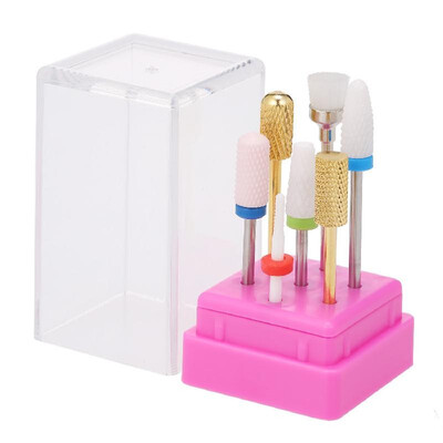 Nail Drill Set 7PCS Nail Drill Bits Manicure Pedicure Nail Art Tool for Nail Polish Nail Dust Brush
Nail Drill Set 7PCS Nail Drill Bits Manicure Pedicure Nail Art Tool for Nail Polish Nail Dust Brush