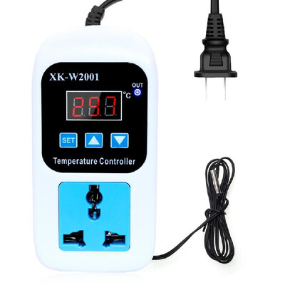 LED Thermometer Temperature Controller Digital Thermostat Switch With Probe for Reptiles Brewing Seedling Aquarium pet breeding I