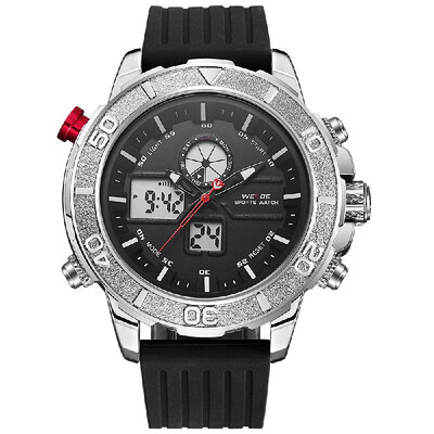 WEIDE WH6108 Dual Display Quartz Digital Luminous Men Watch Sports 3ATM Waterproof Big Dial Large Face Stopwatch Timer Week Alarm
WEIDE WH6108 Dual Display Quartz Digital Luminous Men Watch Sports 3ATM Waterproof Big Dial Large Face Stopwatch Timer Week Alarm