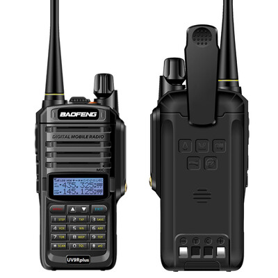 UV9R Plus Ip67 Waterproof Walkie Talkie 15W VHF UHF Dual Band Handheld Two Way Radio Waterproof FM Protable Digital Transceiver
UV9R Plus Ip67 Waterproof Walkie Talkie 15W VHF UHF Dual Band Handheld Two Way Radio Waterproof FM Protable Digital Transceiver