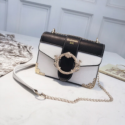 Women Hot Handbags Contrast Color Shoulder Bags Korean Version Of The Wild Messenger Fashion Lock Small Square Bag
Women Hot Handbags Contrast Color Shoulder Bags Korean Version Of The Wild Messenger Fashion Lock Small Square Bag