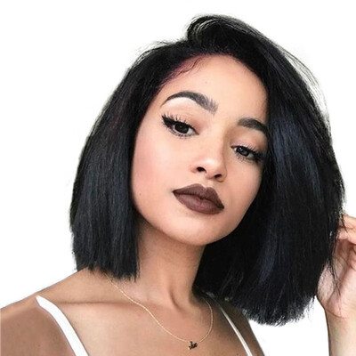 Density Short Full Lace Front Human Hair Wigs For Women Brazilian Straight Bob Wigs 360 Lace Frontal Wig Virgin hair
Density Short Full Lace Front Human Hair Wigs For Women Brazilian Straight Bob Wigs 360 Lace Frontal Wig Virgin hair