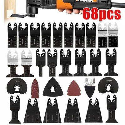 38PCS68PCS for Fein Multimaster Dewalt Makita Bosch Oscillating Saw Blades Multimaster Rotary Tool Bit Saw Blades
38PCS68PCS for Fein Multimaster Dewalt Makita Bosch Oscillating Saw Blades Multimaster Rotary Tool Bit Saw Blades