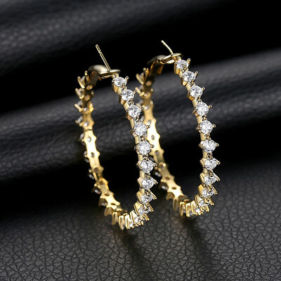 Exaggerated rhinestone earrings simple personality hipster ear ring circle earrings fashion big ear buckle ear jewelry
Exaggerated rhinestone earrings simple personality hipster ear ring circle earrings fashion big ear buckle ear jewelry