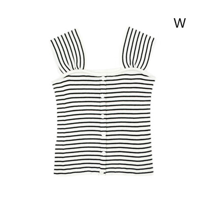 New Sweet Fashion Tops Women Design Camisole gothic Knit Striped tops women Camisole Ladies Short women Camisole
New Sweet Fashion Tops Women Design Camisole gothic Knit Striped tops women Camisole Ladies Short women Camisole