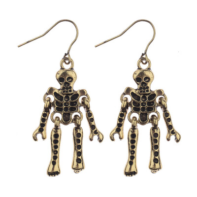 Rock Punk Gothic Vintage Rhinestones Jewelry Cross Skeleton Drop Earrings Halloween Gifts
Rock Punk Gothic Vintage Rhinestones Jewelry Cross Skeleton Drop Earrings Halloween Gifts