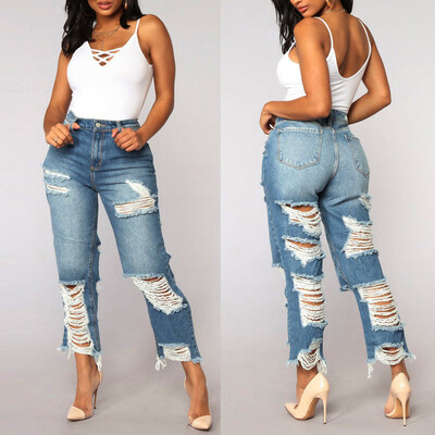〖Follure〗Women High Waisted Skinny Hole Denim Jeans Stretch Slim Pants Calf Length Jeans
〖Follure〗Women High Waisted Skinny Hole Denim Jeans Stretch Slim Pants Calf Length Jeans