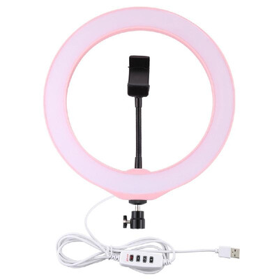 PULUZ 10" Dimmable LEDs Ring Light 3 Lighting Modes Brightness Adjustable for Live Streaming Selfie Photography Video Shooting wit
PULUZ 10" Dimmable LEDs Ring Light 3 Lighting Modes Brightness Adjustable for Live Streaming Selfie Photography Video Shooting wit