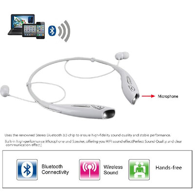 Best-selling TF-790 Bluetooth Stereo Headset Neck-strap & In-ear Sweat-proof Wireless Bluetooth 30 EDR Stereo Earphone Support
Best-selling TF-790 Bluetooth Stereo Headset Neck-strap & In-ear Sweat-proof Wireless Bluetooth 30 EDR Stereo Earphone Support