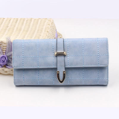 Fashion PU Leather Triple-Folding Women Long Section Wallet Large Capacity Frosted Hasp Purse For Women Lady
Fashion PU Leather Triple-Folding Women Long Section Wallet Large Capacity Frosted Hasp Purse For Women Lady