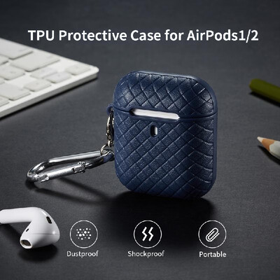TPU Protective Case for AirPods 12 Resilient Case Cover Dustproof Shockproof Protective Cover with Hanger Red
TPU Protective Case for AirPods 12 Resilient Case Cover Dustproof Shockproof Protective Cover with Hanger Red