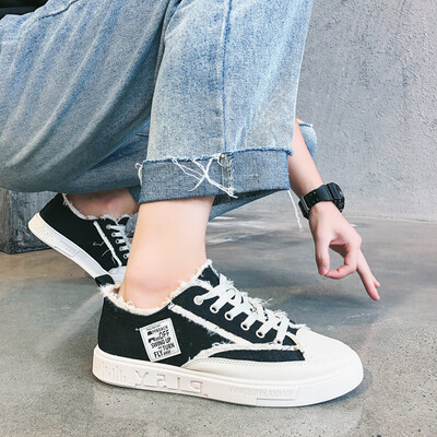 Summer Mens Shoes Korean Fashion Canvas Slipper Shoes Low-Up Leisure Fashion Shoes Autumn Flat-soled Cloth Shoes
Summer Mens Shoes Korean Fashion Canvas Slipper Shoes Low-Up Leisure Fashion Shoes Autumn Flat-soled Cloth Shoes
