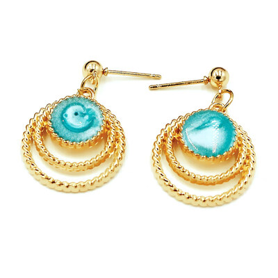 EK2094 European Sweet Multicolor Round Circles Heart Drip Drop Earring for Women Brinco Trendy Pink Blue Black Jewelry Cute Gift
EK2094 European Sweet Multicolor Round Circles Heart Drip Drop Earring for Women Brinco Trendy Pink Blue Black Jewelry Cute Gift