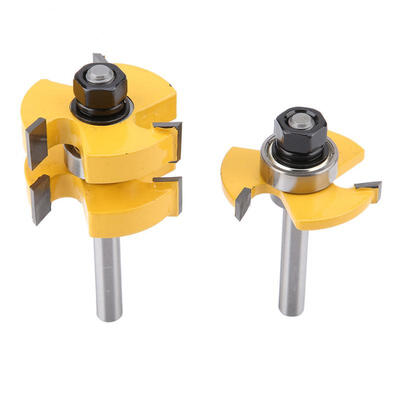 Greensen 2pcs 8mm Shank Woodworking Frame Door Floor Rail & Stile Cemented Carbide Router Bit
Greensen 2pcs 8mm Shank Woodworking Frame Door Floor Rail & Stile Cemented Carbide Router Bit