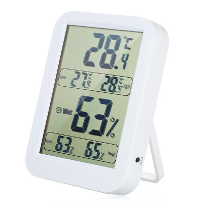 Digital Indoor Thermometer Hygrometer °C°F MinMax Records Comfort Indicators Display Temperature Humidity Monitor Gauge Thermo-H
Digital Indoor Thermometer Hygrometer °C°F MinMax Records Comfort Indicators Display Temperature Humidity Monitor Gauge Thermo-H