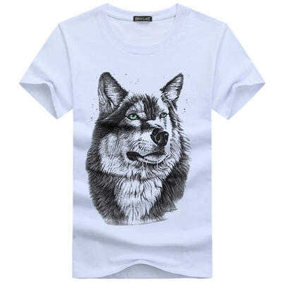 New 2019 Fashion New Summer Brand Large Size 3D Wolf Head T-shirt Fashion T Shirt Short Sleeves3D Printed T Shirt
New 2019 Fashion New Summer Brand Large Size 3D Wolf Head T-shirt Fashion T Shirt Short Sleeves3D Printed T Shirt