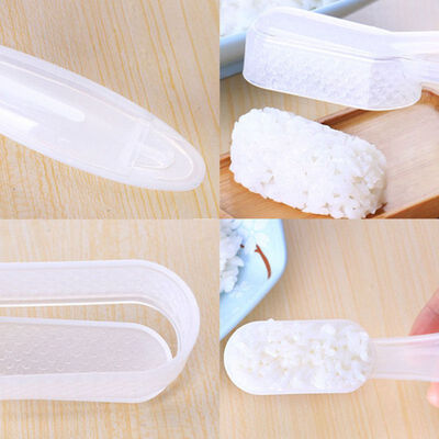 DIY Handle Sushi Tool for Home&Travel&Party Making Warship Rice Ball Mold Sushi Onigiri Arroz Mold Easy&Portable
DIY Handle Sushi Tool for Home&Travel&Party Making Warship Rice Ball Mold Sushi Onigiri Arroz Mold Easy&Portable