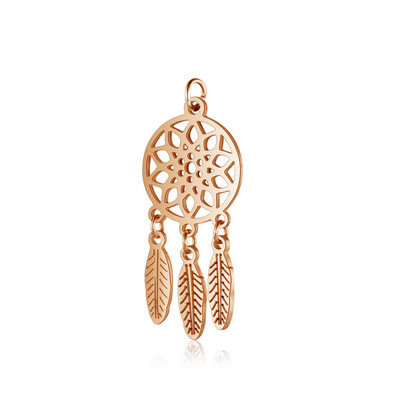304 Stainless Steel Pendants with Jump Rings Polished Dream Catcher Rose Gold 32x14x1mm Hole 3mm
304 Stainless Steel Pendants with Jump Rings Polished Dream Catcher Rose Gold 32x14x1mm Hole 3mm