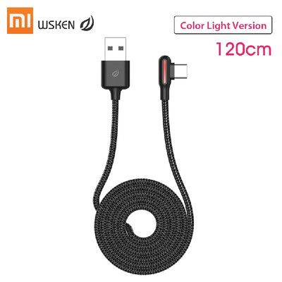 Original Xiaomi WSKEN Type-C Fast Charging USB Cable Data Charging Cable Stable Transmission for Samsung Galaxy OnePlus Huawei
Original Xiaomi WSKEN Type-C Fast Charging USB Cable Data Charging Cable Stable Transmission for Samsung Galaxy OnePlus Huawei