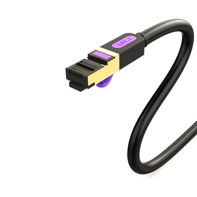 Vention CAT7 SSTP Ethernet Cable Gold-plated Twited Cable PVC Soft Cable For Office Home Net Bar Hotel Black 15m
Vention CAT7 SSTP Ethernet Cable Gold-plated Twited Cable PVC Soft Cable For Office Home Net Bar Hotel Black 15m
