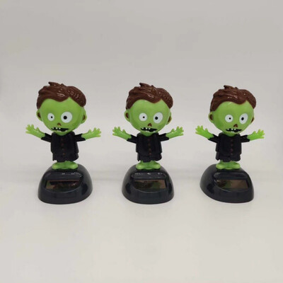 Halloween Gifts Car Decorate Solar Dancing Toy Novelty Pumpkin Witch Ghost Mummy Zombie Doll Solar Powered Toys
Halloween Gifts Car Decorate Solar Dancing Toy Novelty Pumpkin Witch Ghost Mummy Zombie Doll Solar Powered Toys