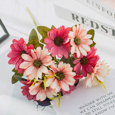 Artificial Daisy Flowers Cosmos Silk Fake Flowers Decorative Stamens Small Daisies for Wedding Flowers Home Decor
Artificial Daisy Flowers Cosmos Silk Fake Flowers Decorative Stamens Small Daisies for Wedding Flowers Home Decor