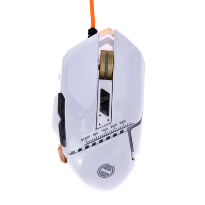 7 Colour 3200DPI G40 Optical 8 Buttons USB Wired Gaming Mouse