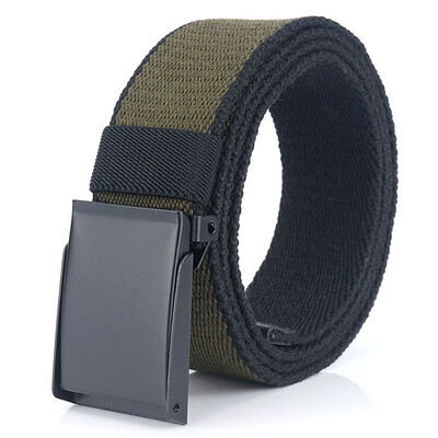 New Mens belt Quality Canvas Automatic Buckle belts Fashion Casual Mens Leather belt Youth Students Jeans chain belt
New Mens belt Quality Canvas Automatic Buckle belts Fashion Casual Mens Leather belt Youth Students Jeans chain belt