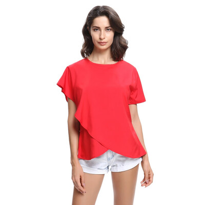 2018 Summer Sleeveless White O Neck Blouses Women Ruffled Women Tops Female Ladies Office OL Blusas 3759
2018 Summer Sleeveless White O Neck Blouses Women Ruffled Women Tops Female Ladies Office OL Blusas 3759
